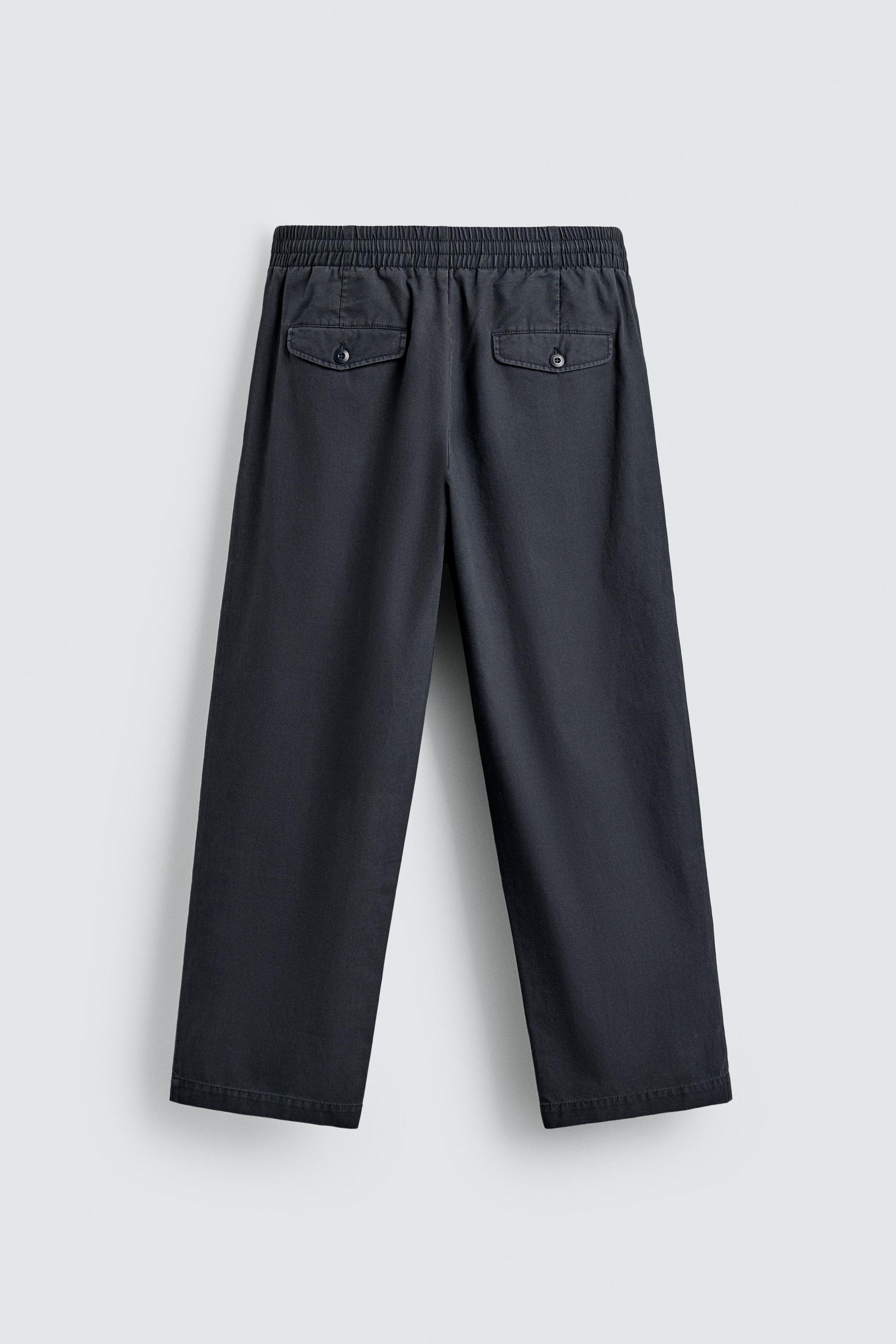 PANTALON DÉCONTRACTÉ DÉLAVÉ